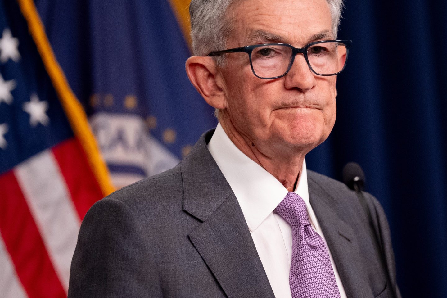 Federal Reserve Chair Powell Holds A News Conference Following The Federal Open Market Committee Meeting