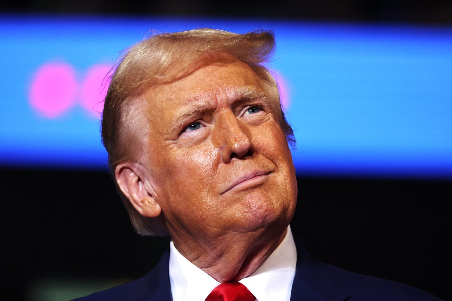 Presidential candidate and former President Donald Trump speaks at a campaign rally in Pennsylvania on Aug. 17.