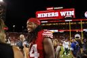 football player's post-game interview