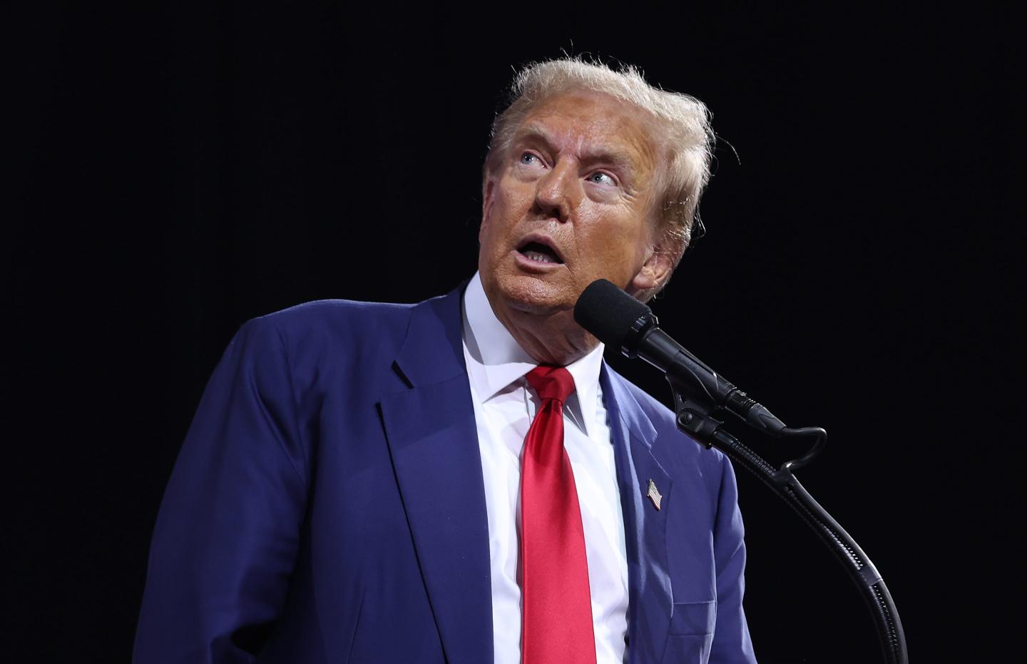 Republican presidential nominee, former U.S. President Donald Trump.