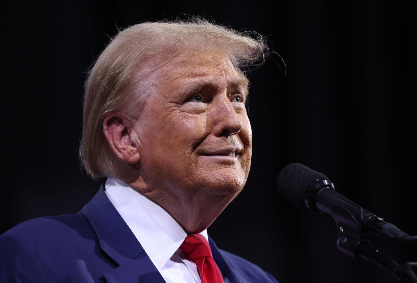 Republican presidential nominee, former U.S. President Donald Trump