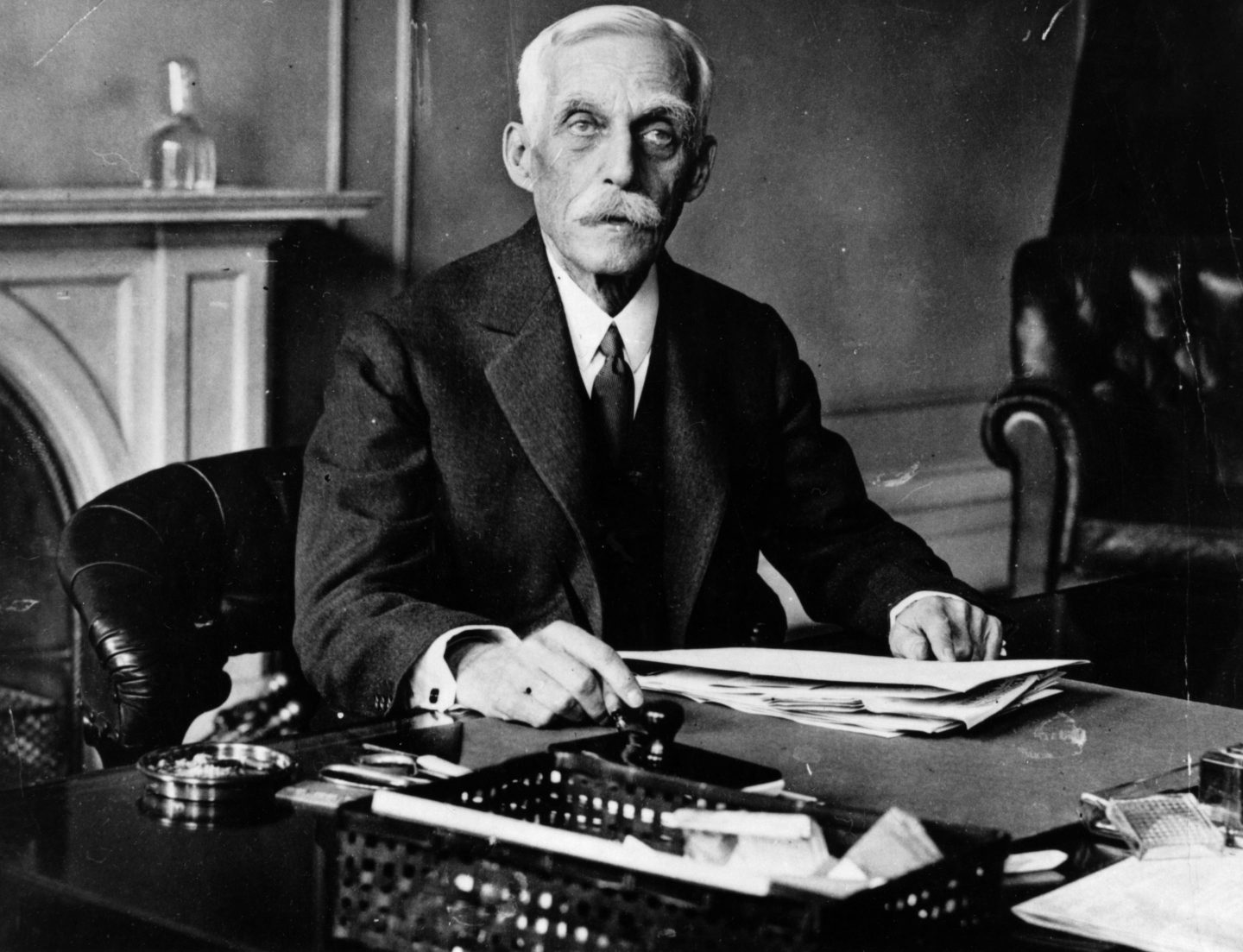 The grandfather of Tim Mellon, Andrew Mellon.