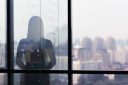 Silhouette shadow of woman