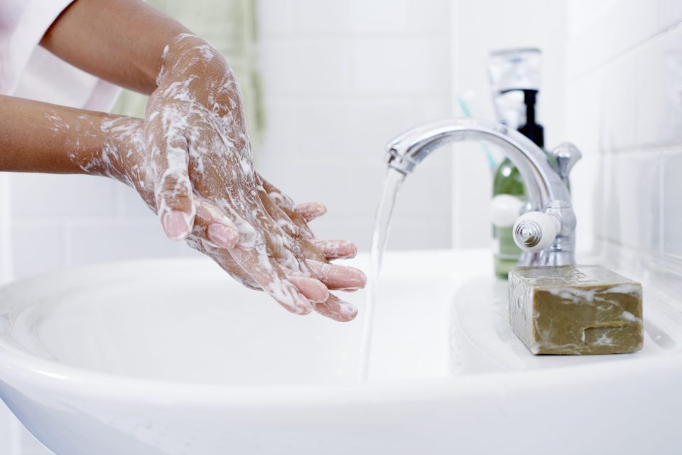Assuming you wash your hands before each meal and after each bathroom break—not to mention food preparation and teeth brushing—the kitchen and bathroom sinks in your home take a beating, bacterially speaking.