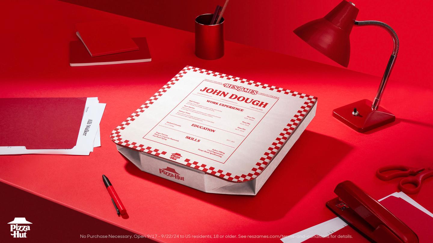 Pizza Hut will put your résumé on a pizza box to help you get a job