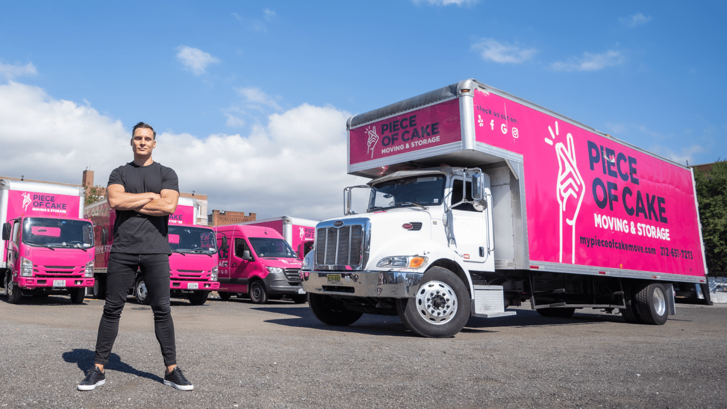 Voyo Popovic, founder and CEO of Piece of Cake Moving