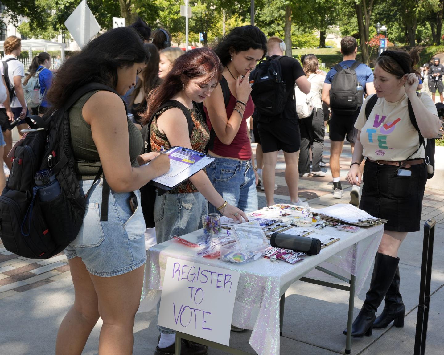 Young women lean Democratic. Harris’s election chances this year may depend on her ability to run up the score