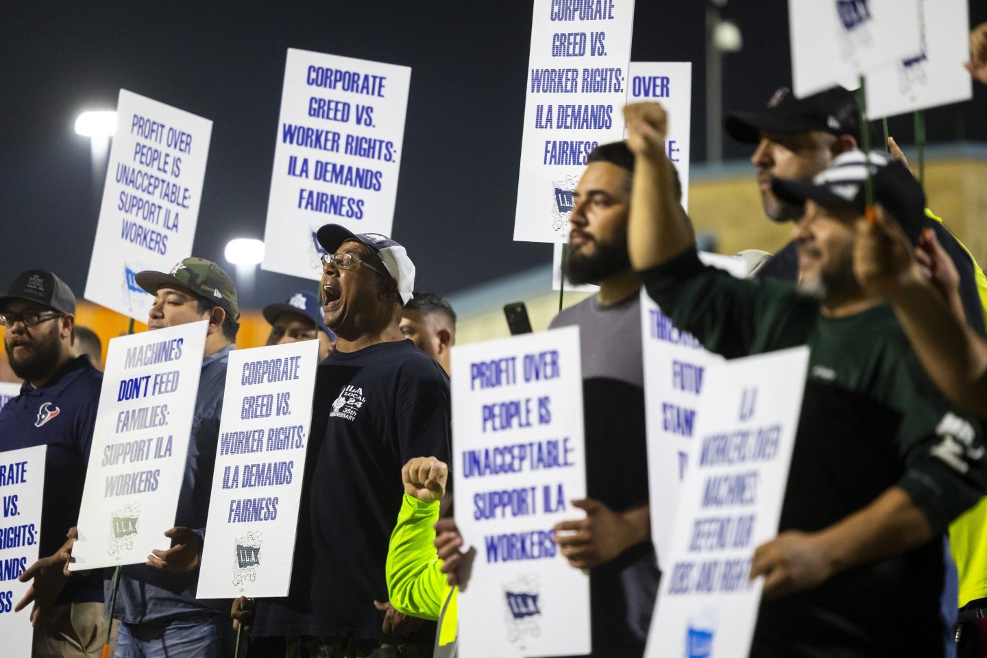 U.S. economy could lose $4.5 billion a day as ports hit with biggest dockworkers strike since 1977