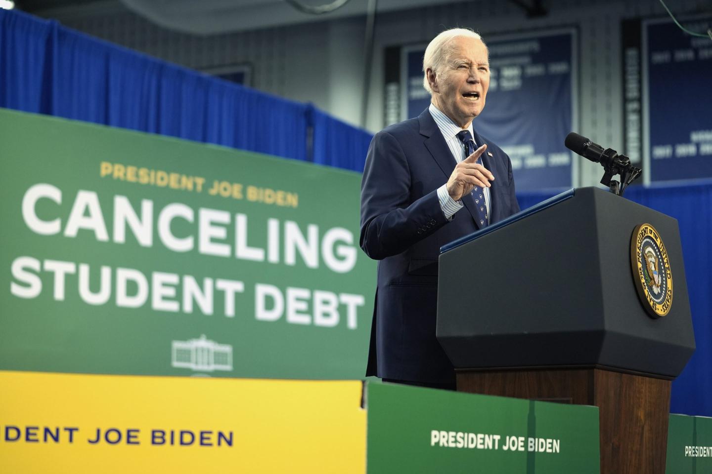 Biden’s student loan cancellation plan put on hold yet again after day of legal whiplash