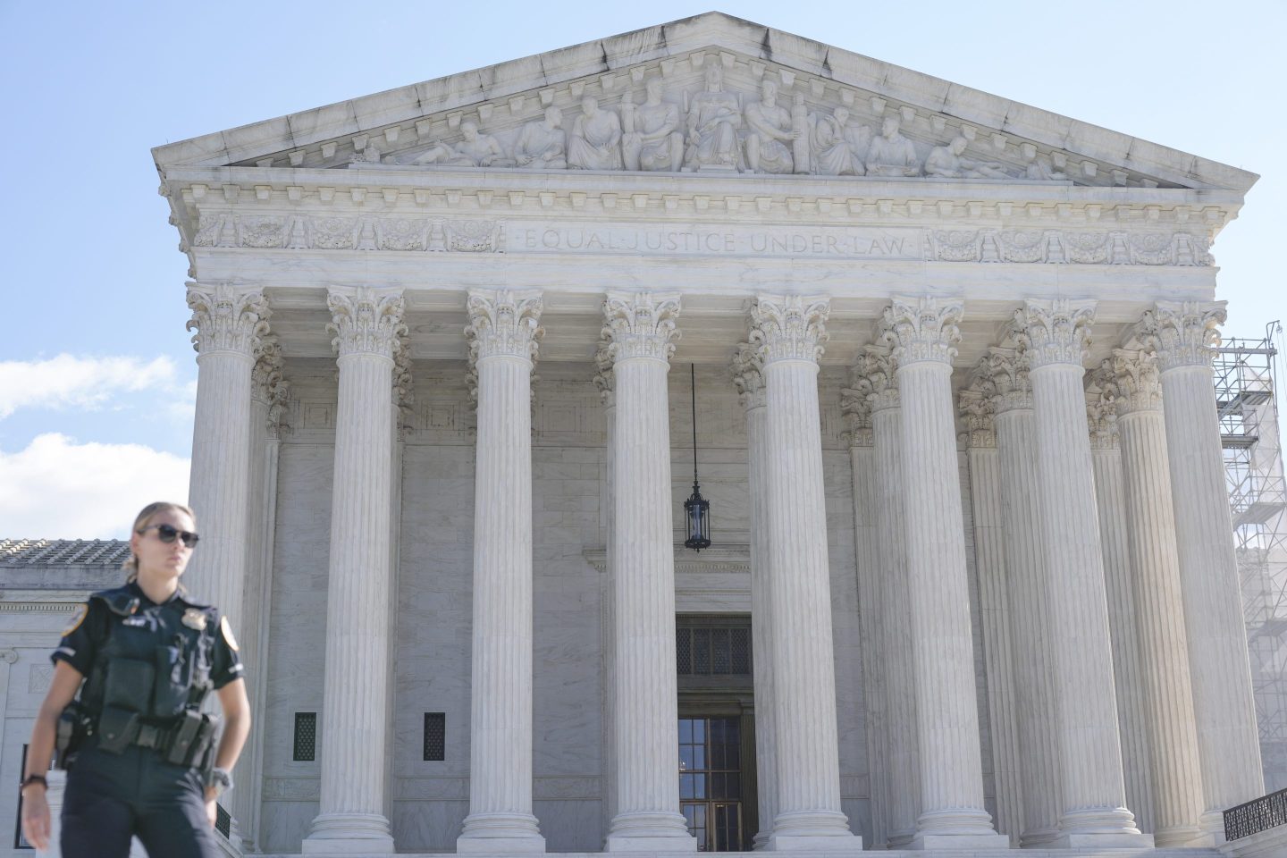 The Supreme Court is seen on Oct. 7, 2024, in Washington.