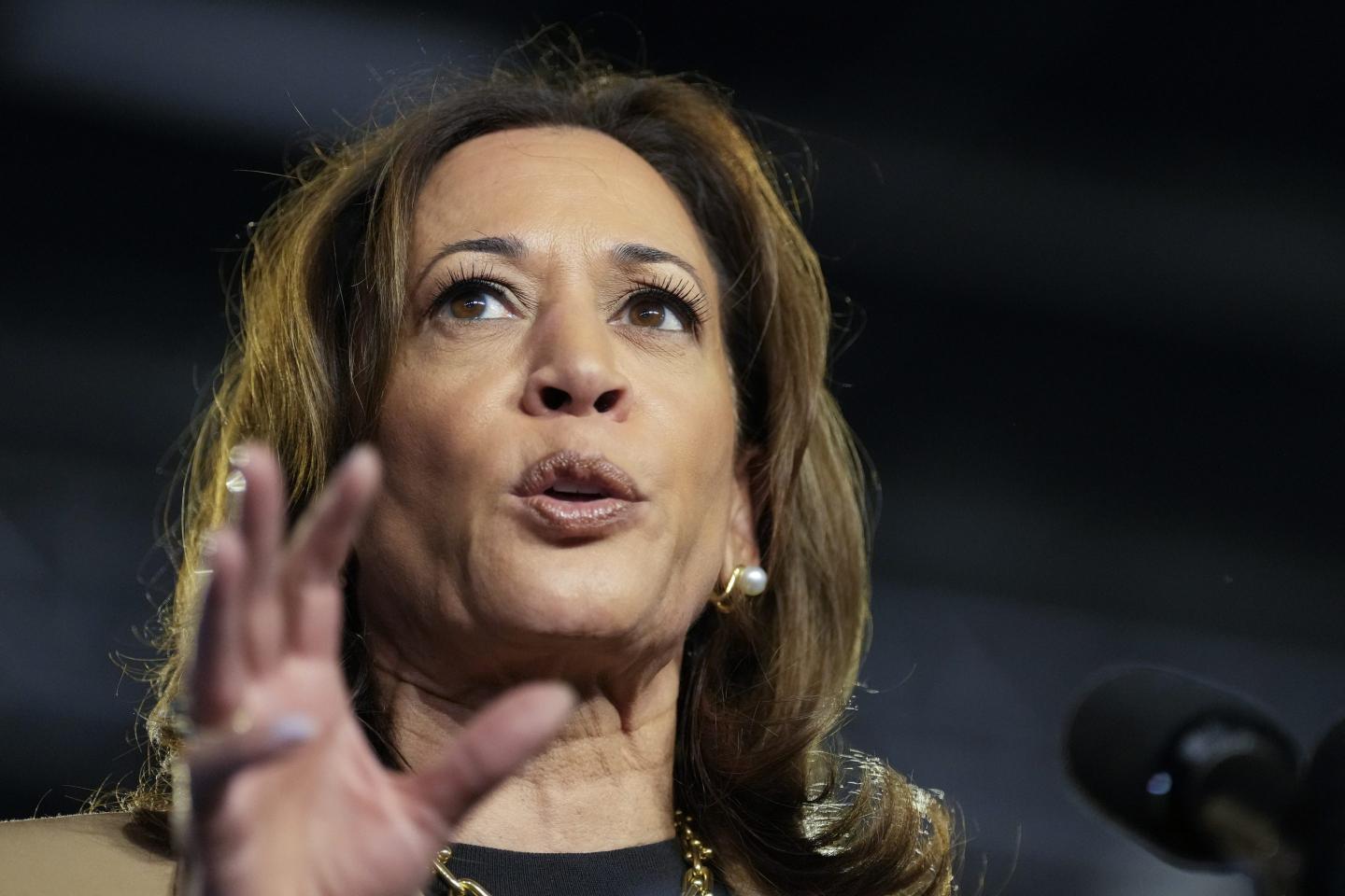 Kamala Harris speaks