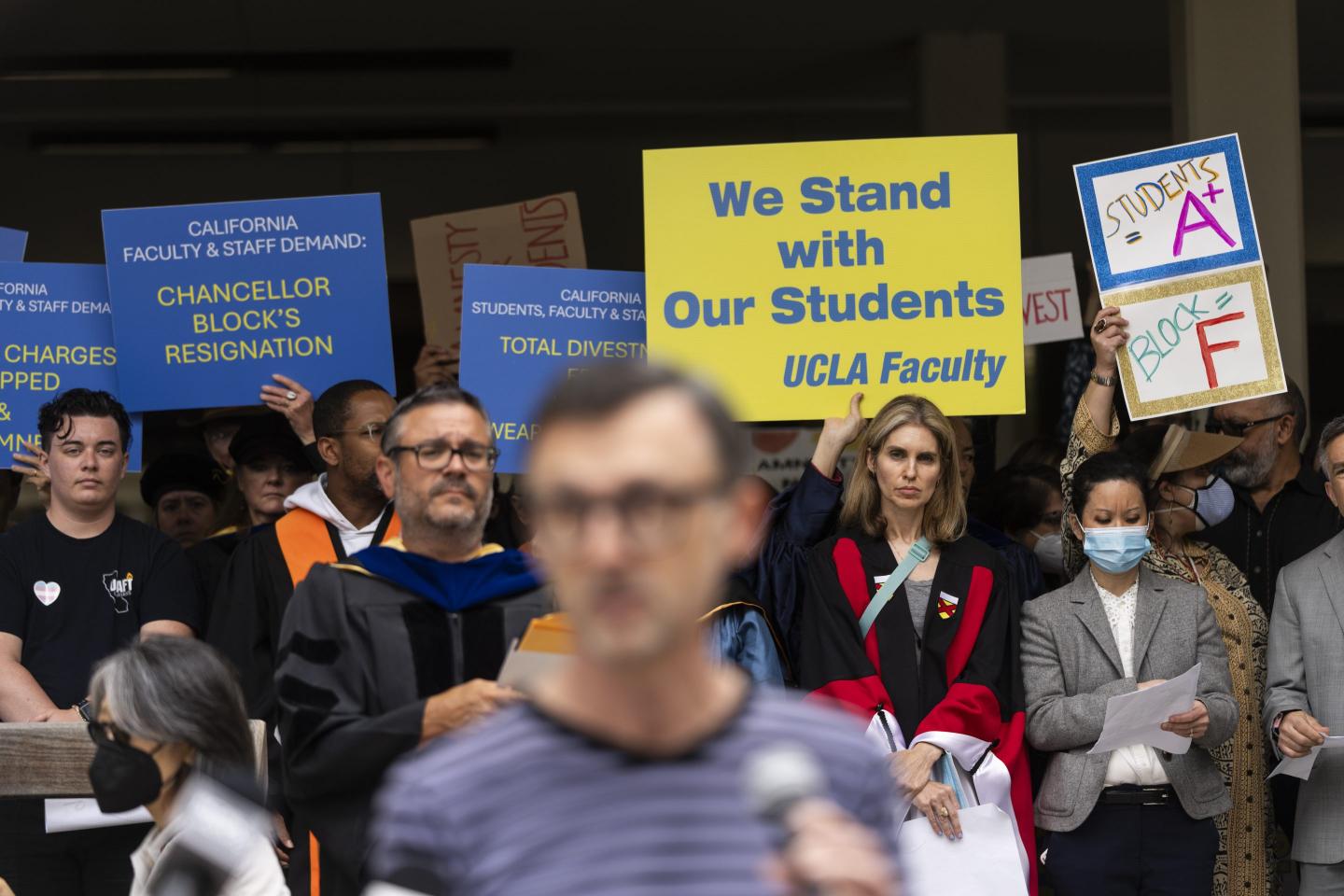 New American college protest rules are getting big pushback from professors claiming threat to free speech