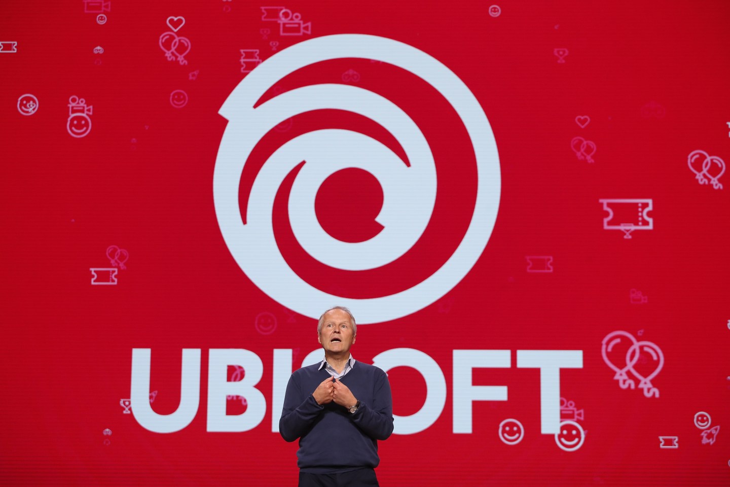 Ubisoft co-founder and CEO Yves Guillemot at the 2019 E3 conference in Los Angeles. (Photo: Christian Petersen/Getty Images)