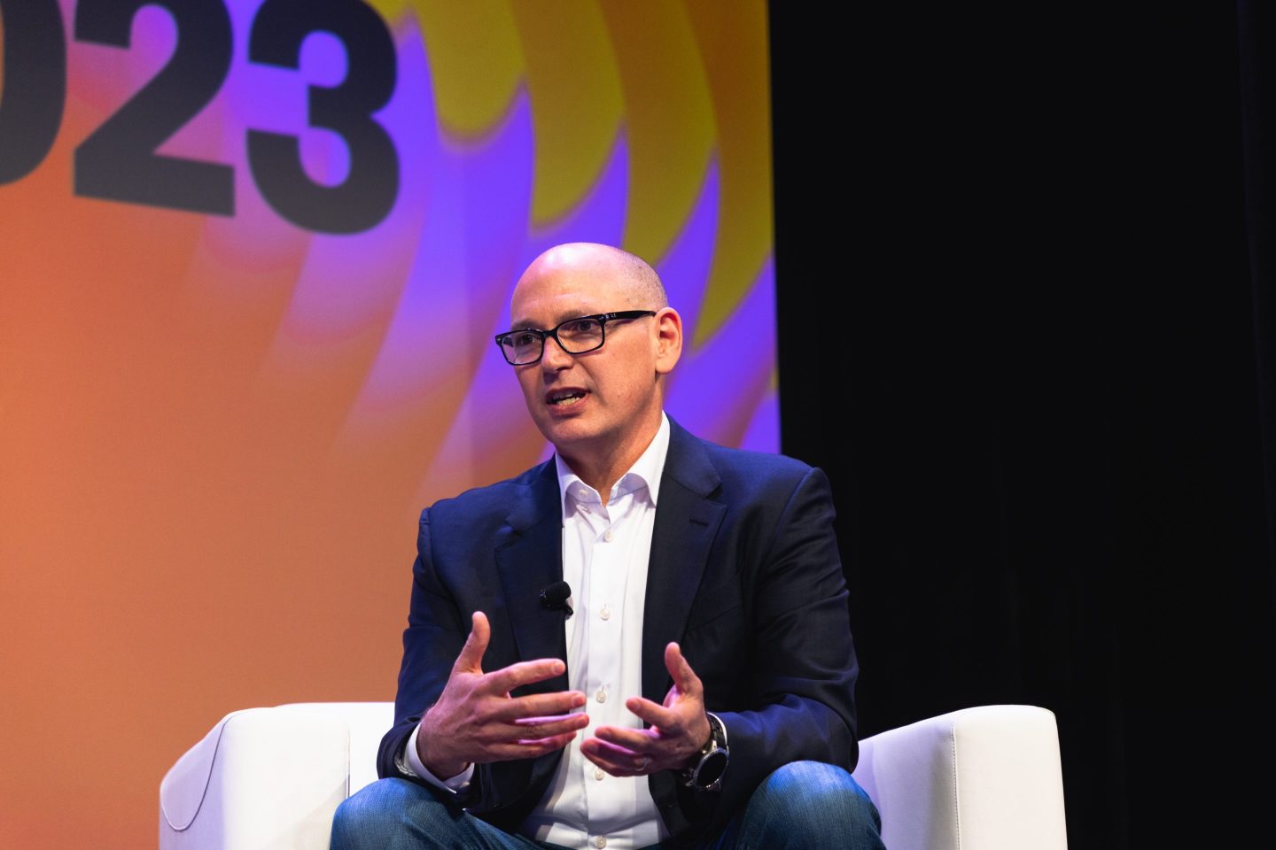 Chris Hyams, chief executive officer of Indeed Inc., during the South by Southwest (SXSW) festival.