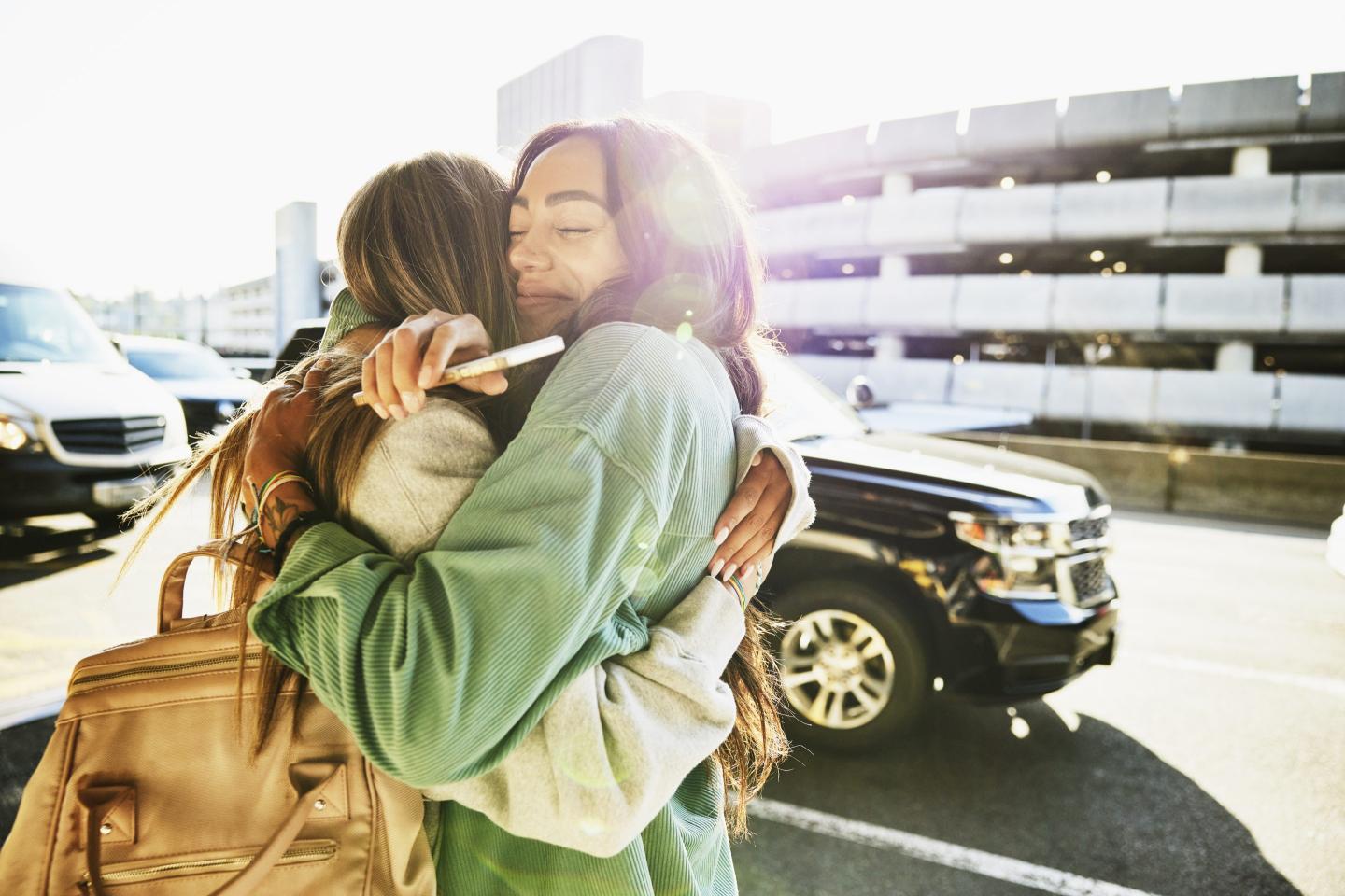 New Zealand airport puts time limits on hugs