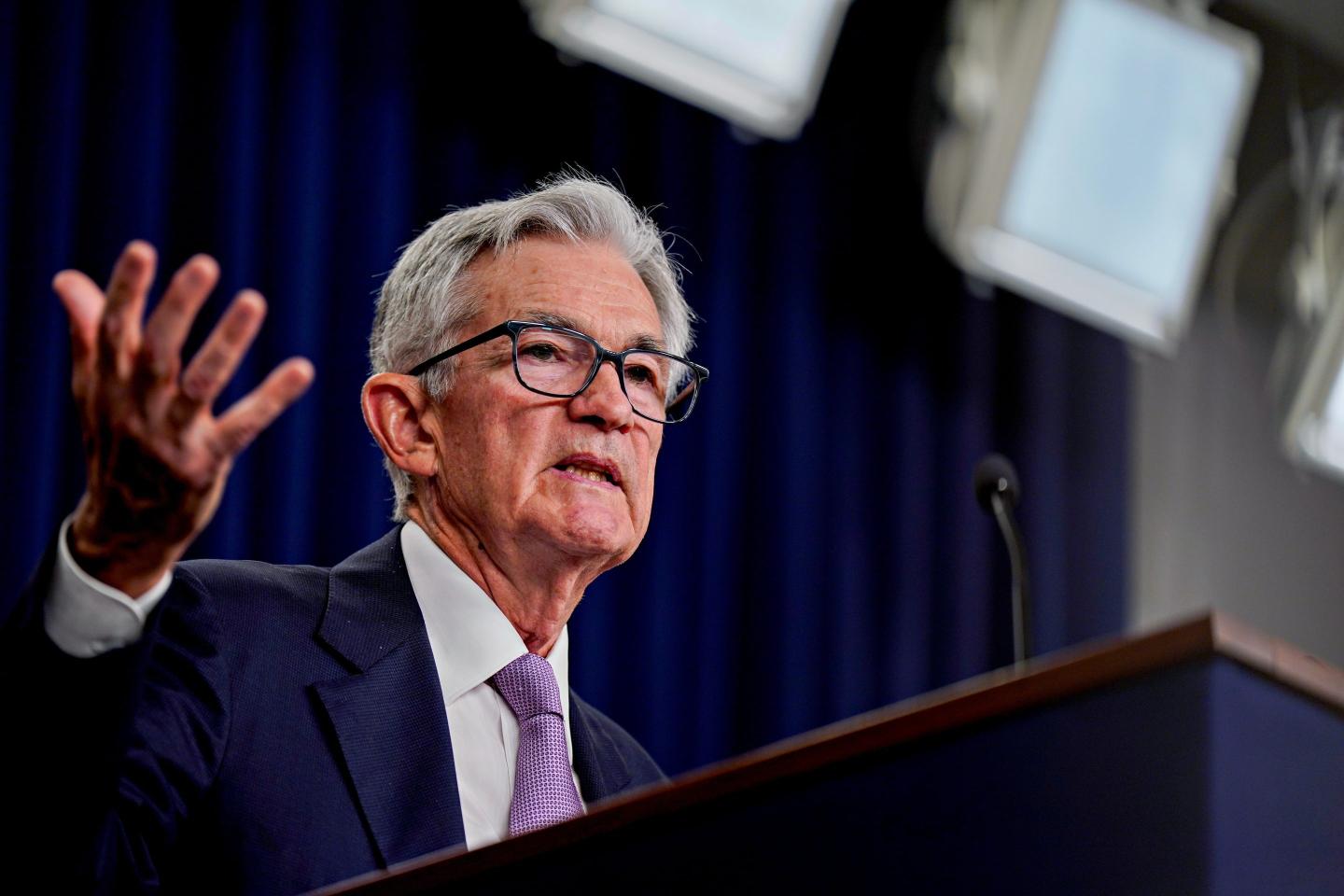 Jerome Powell, chairman of the US Federal Reserve