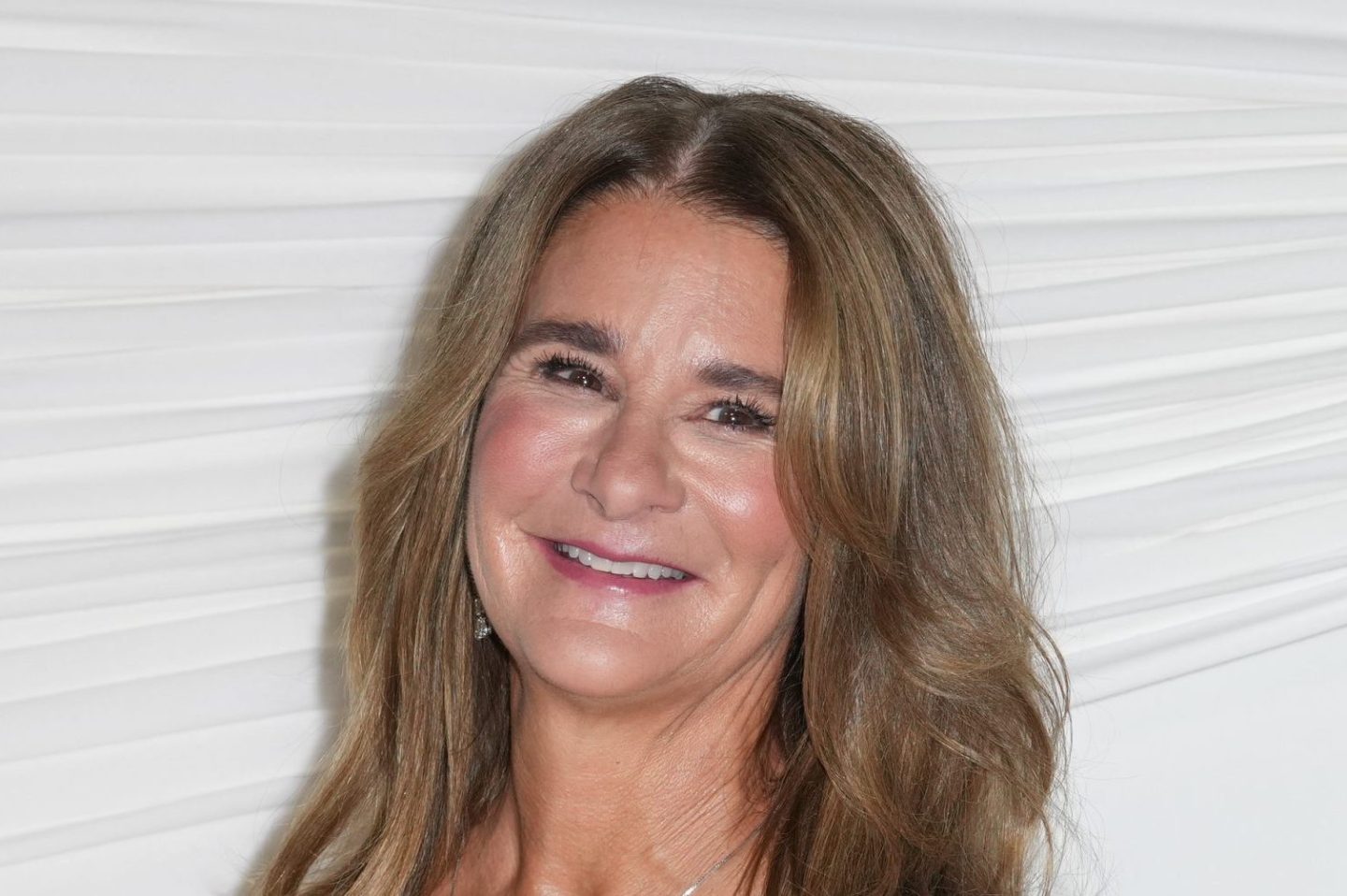 Melinda French Gates smiles for the camera