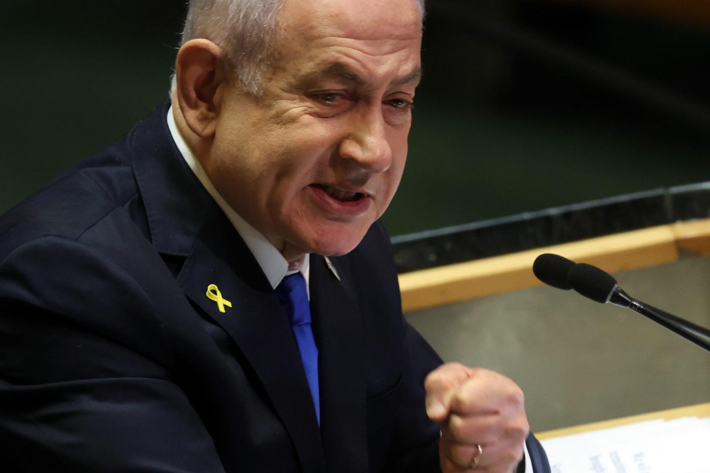 Benjamin Netanyahu speaks