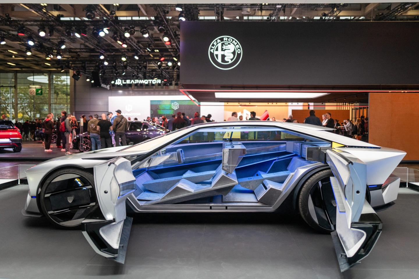 Brewing EV trade war between the EU and China takes center stage at Paris Motor Show