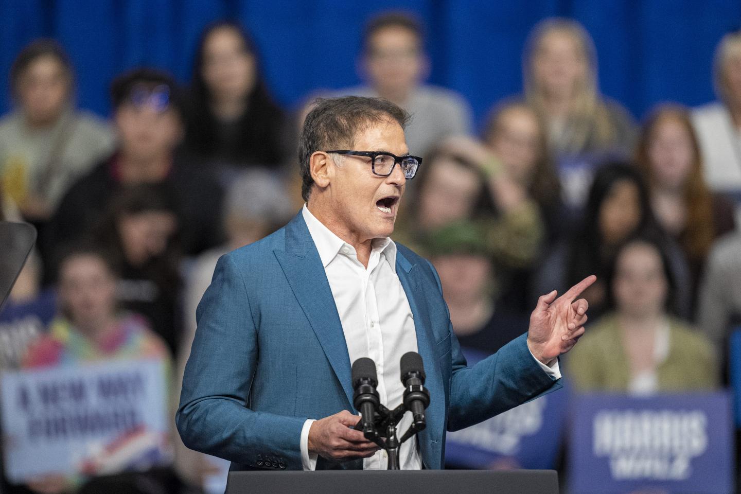 Top Harris surrogate Mark Cuban hasn’t given her ‘a penny’ and wouldn’t take a cabinet post