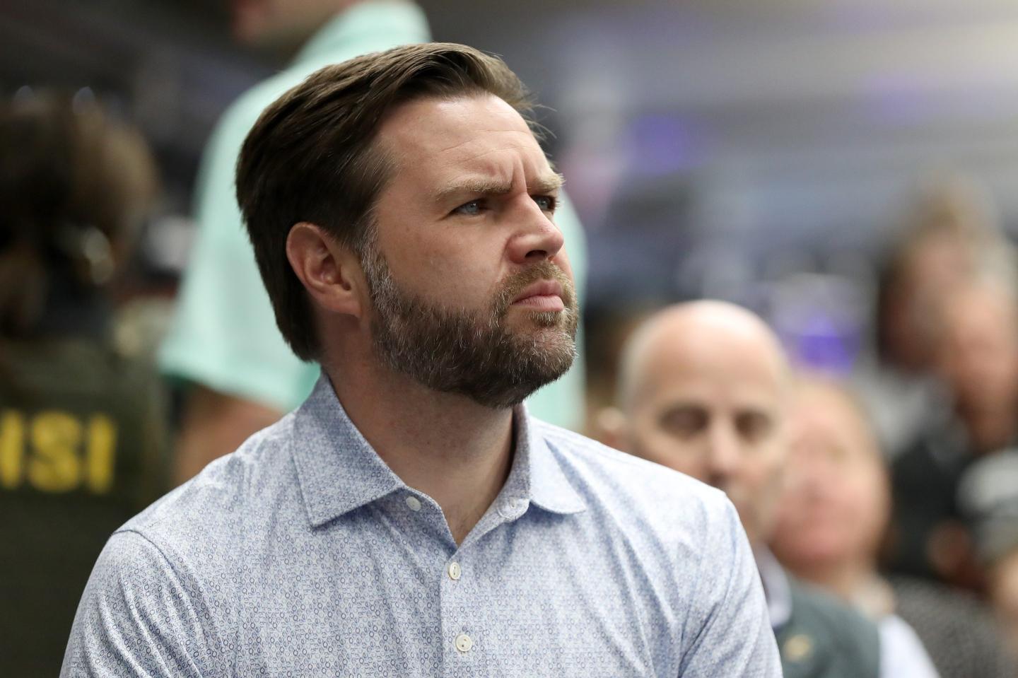 Republican vice presidential nominee, U.S. Sen. J.D. Vance