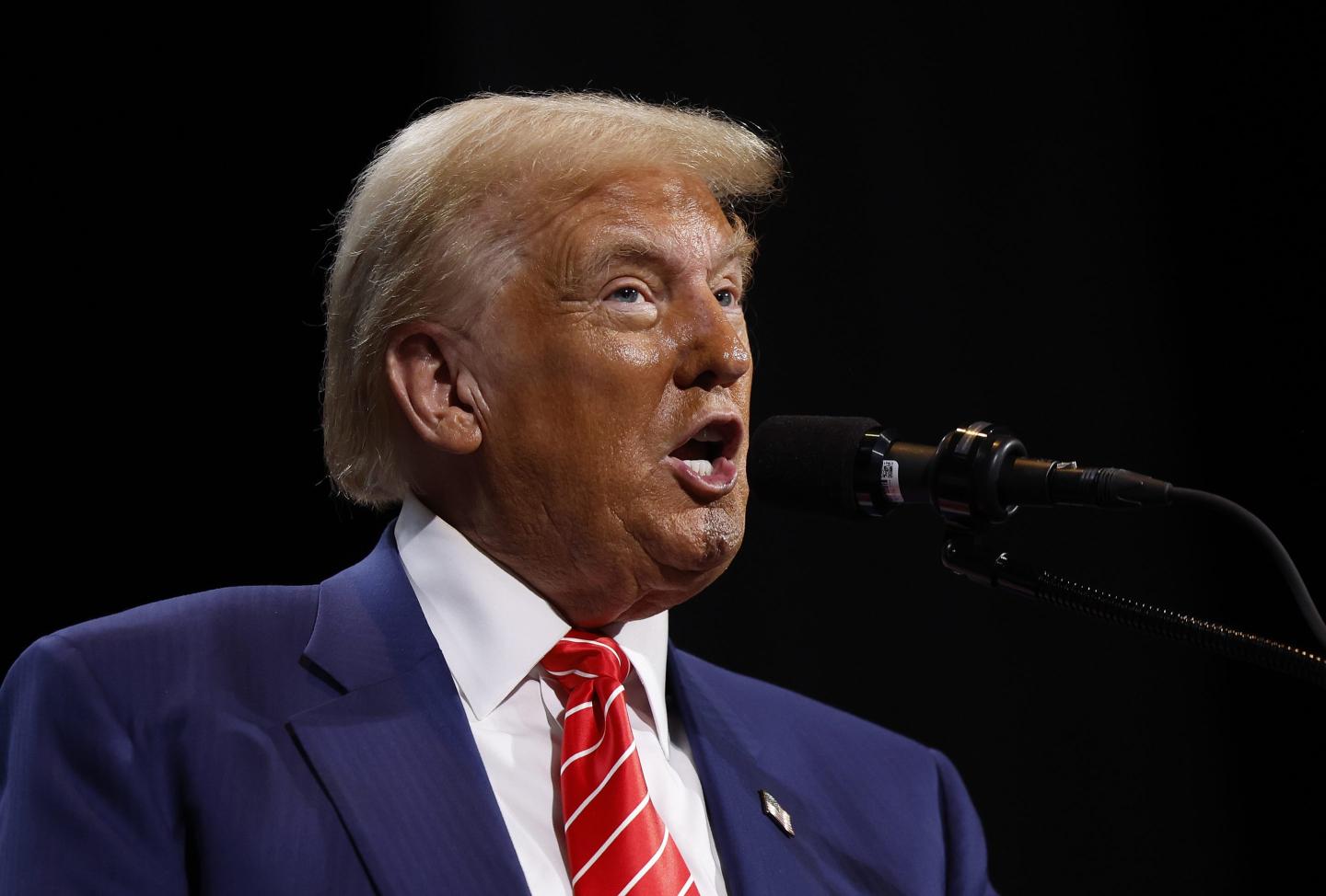 Republican presidential nominee, former U.S. President Donald Trump