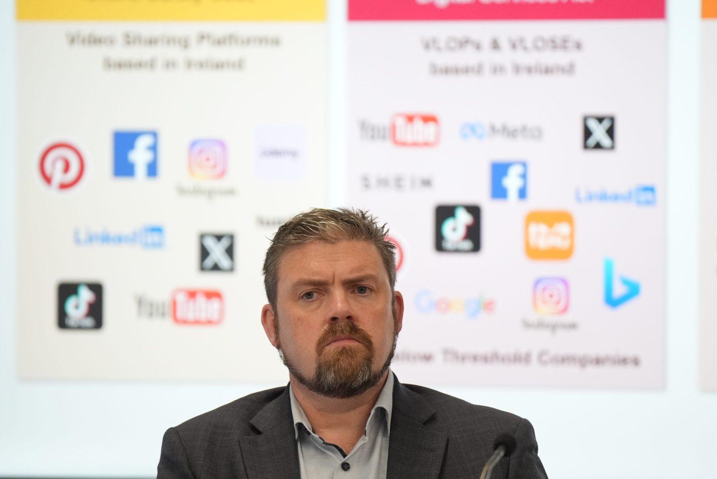 John Evans, Ireland's Digital Services Commissioner, launched the Online Safety Code.