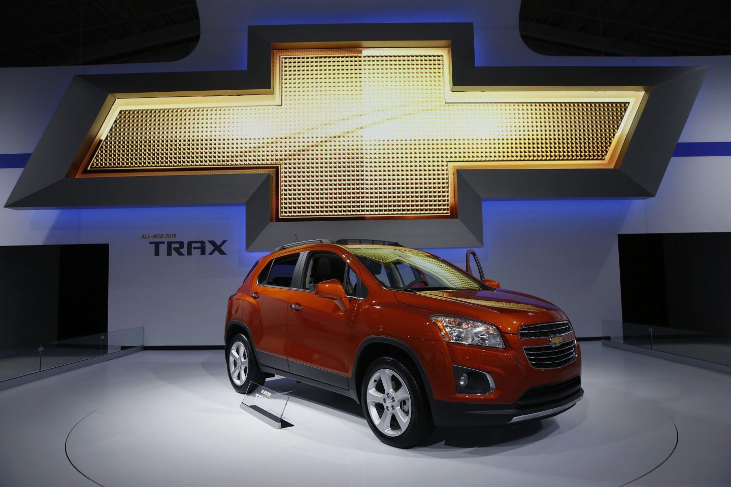 A Chevrolet 2015 Trax compact SUV