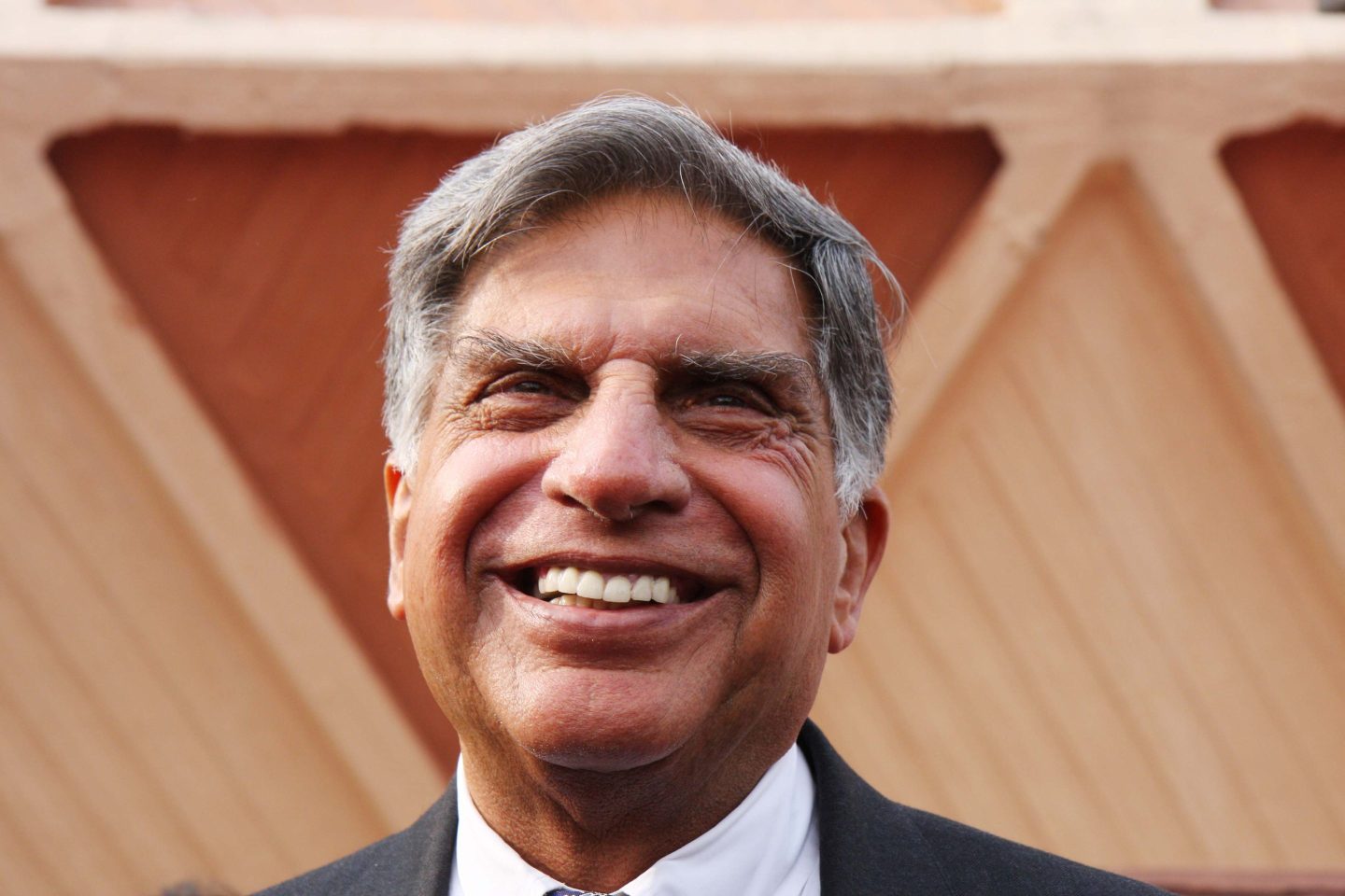 Ratan Tata, then chairman of Tata Sons, in 2008.