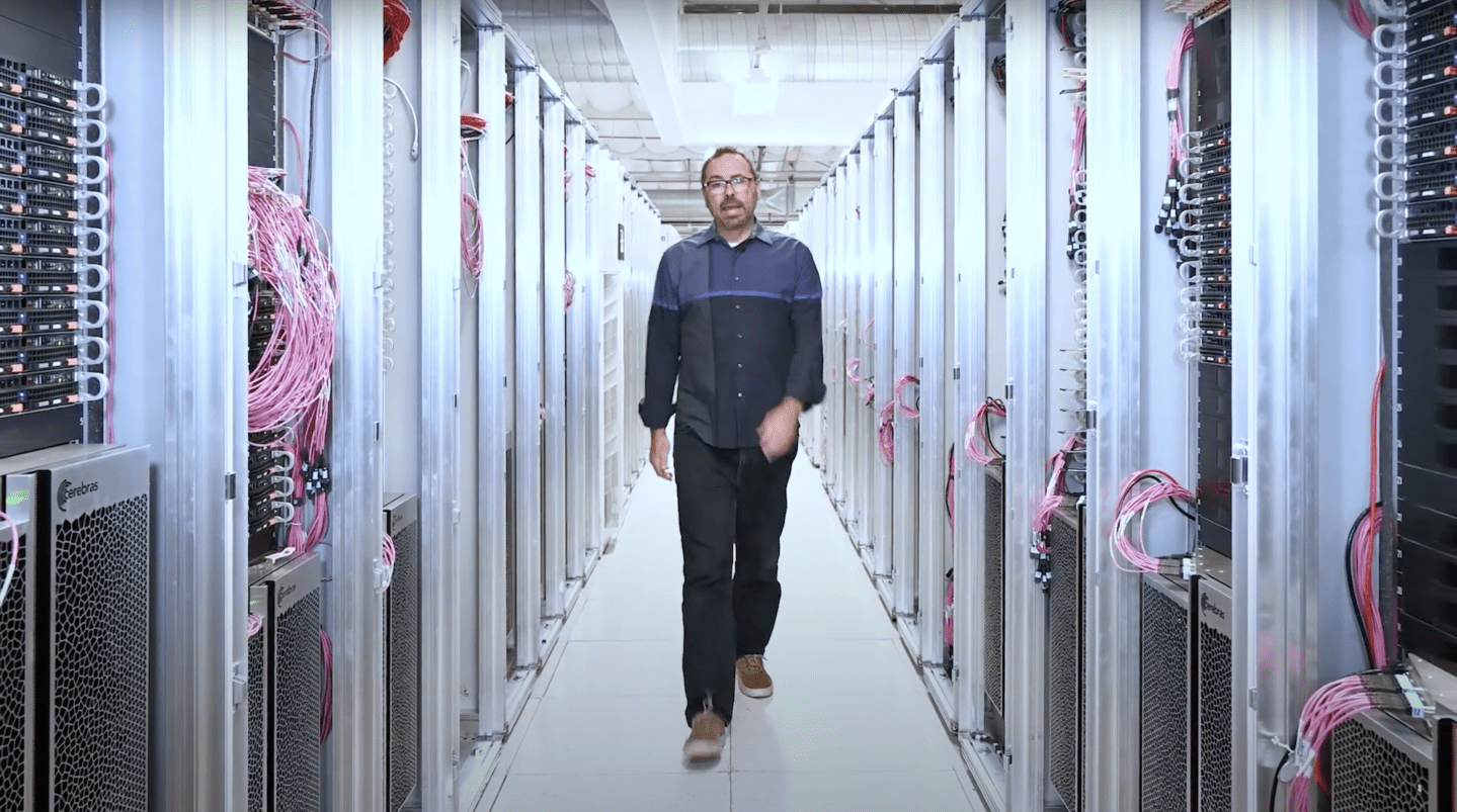 Cerebras CEO Andrew Feldman in a promotional video.