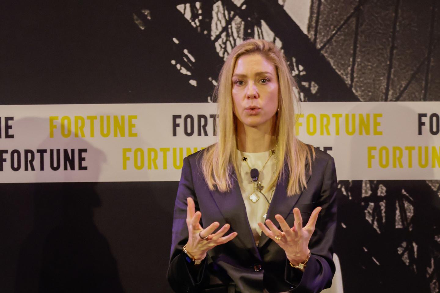 Isabelle Freidheim, founder of Athena Capital, at Fortune Global Forum on Monday.