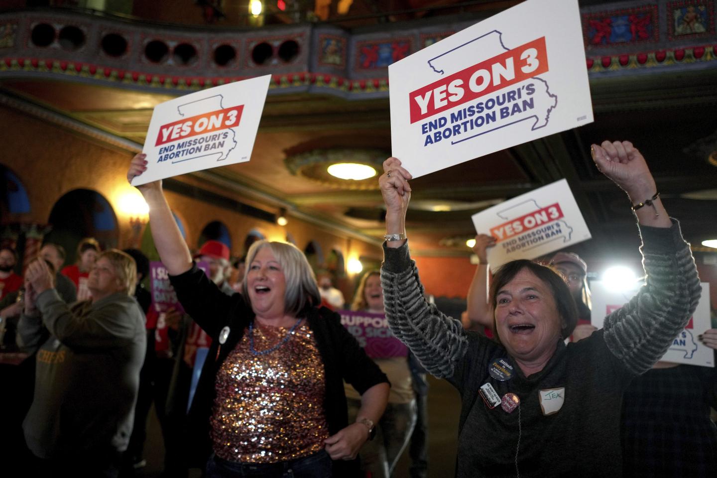 Abortion rights advocates lose in Florida but win in 7 other states and clear path to overturn Missouri ban