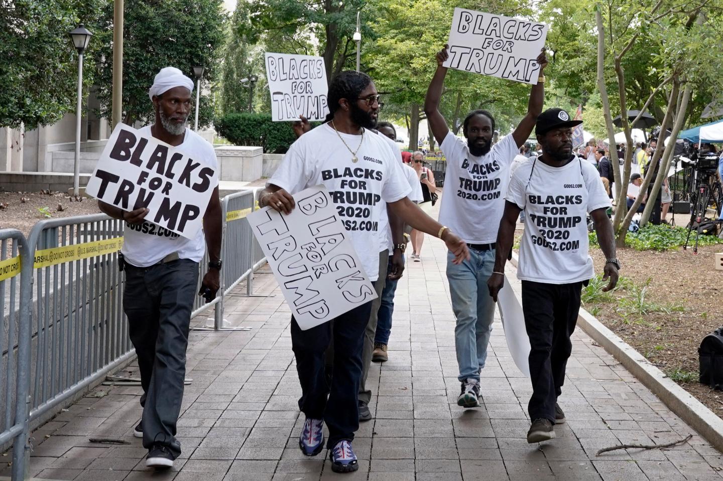 Young Black and Latino men say they chose Trump because of the economy and jobs