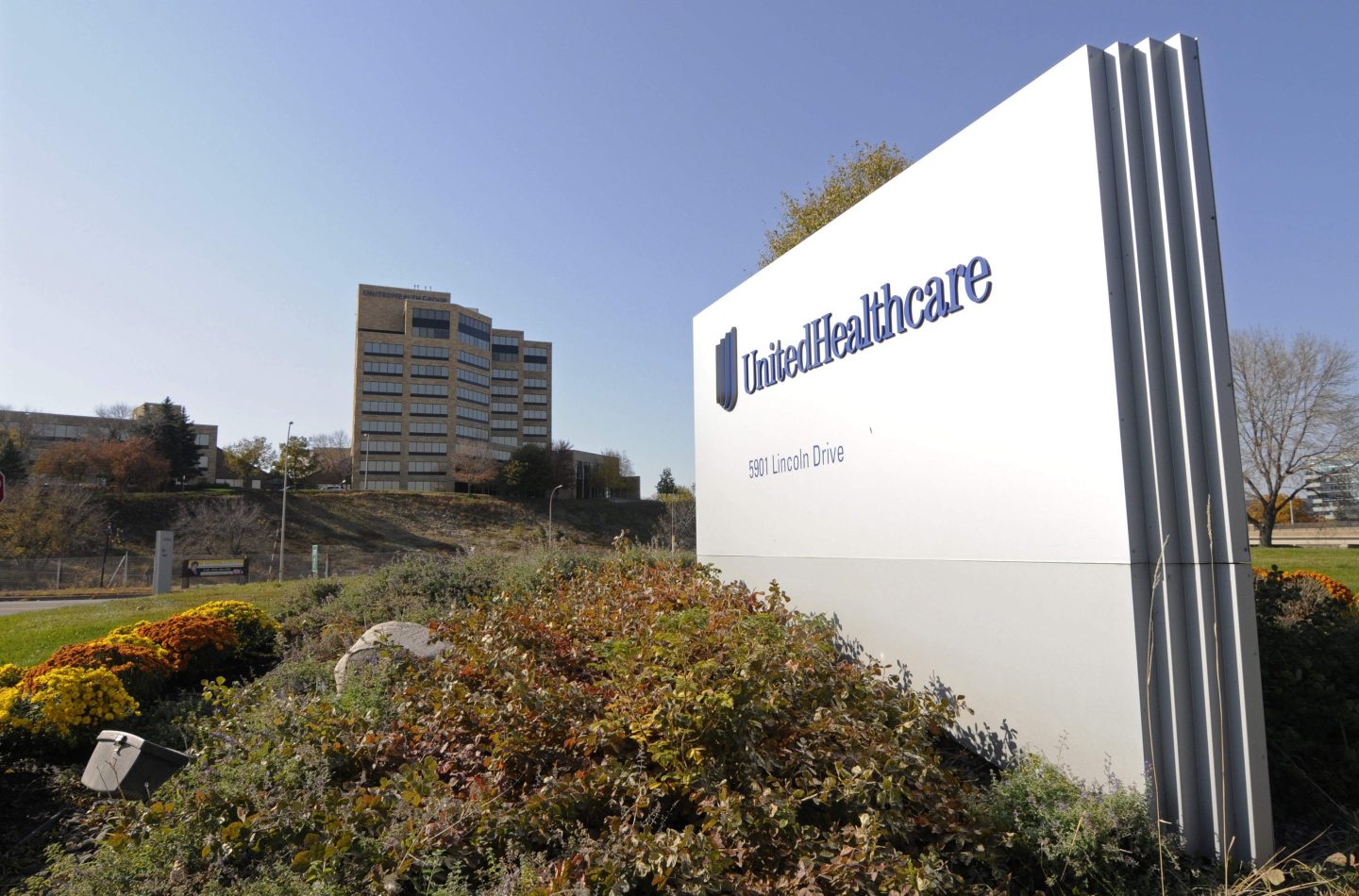 UnitedHealth Group's campus in Minnetonka, Minn., Oct. 16, 2012.