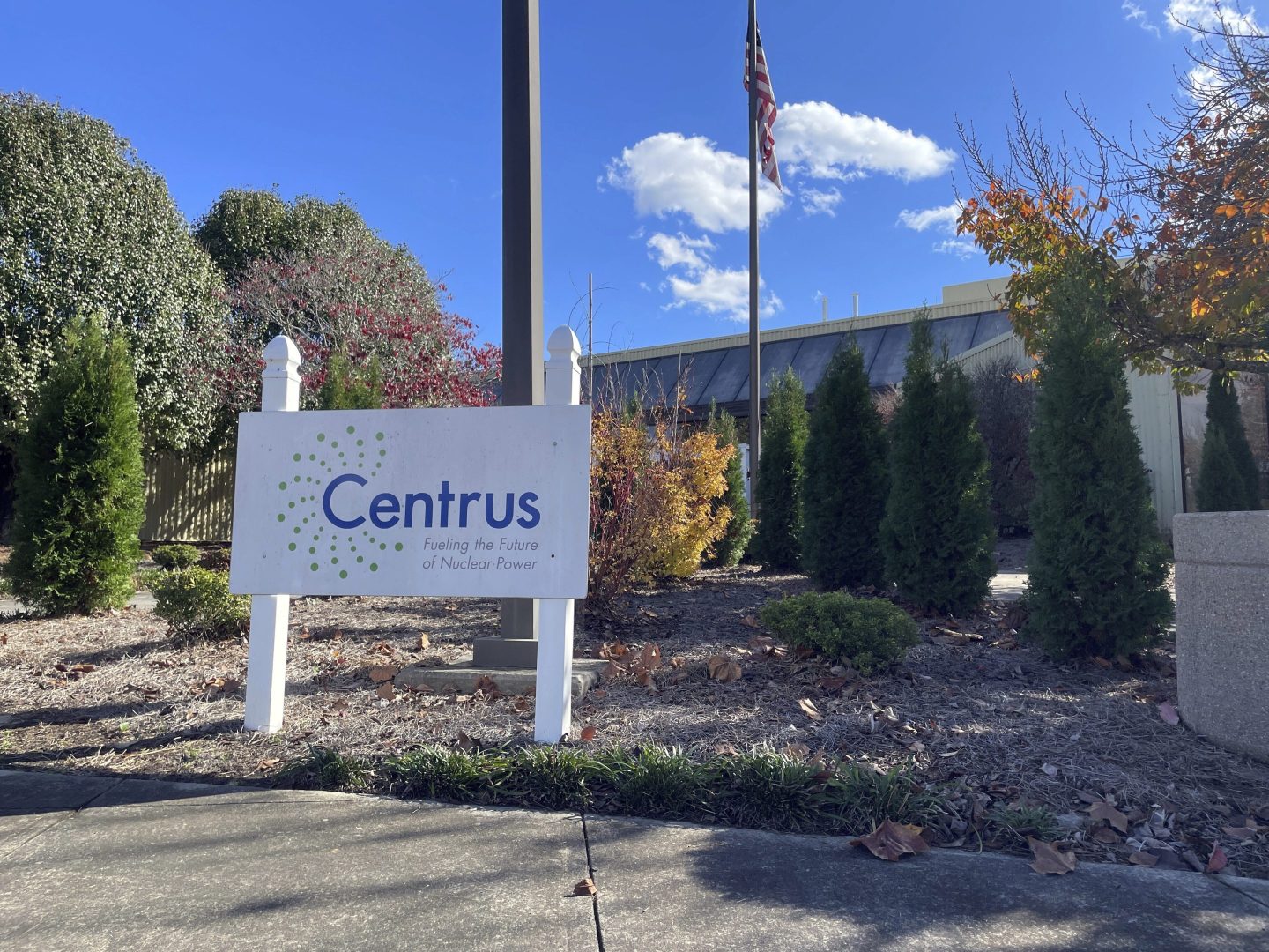 Centrus Energy's Technology and Manufacturing Center in Oak Ridge, Tenn., on Nov. 20, 2024.