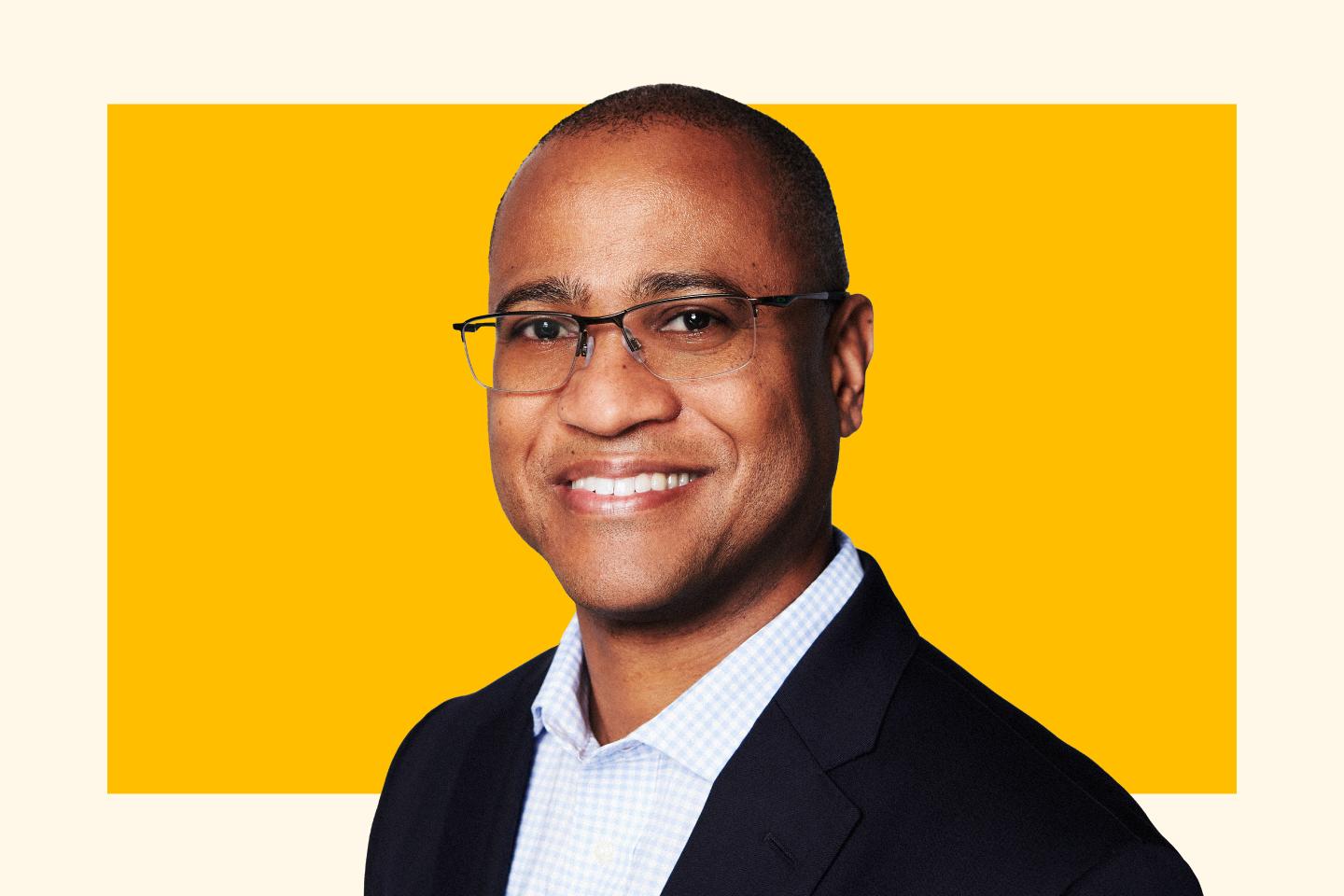 businessman smiling for a portrait