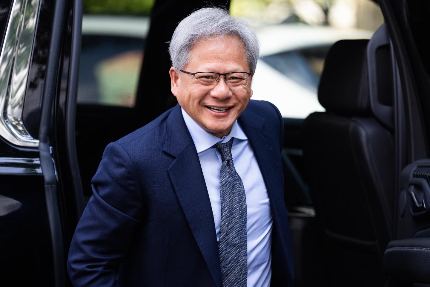 Nvidia CEO Jensen Huang on Capitol Hill on Wednesday, September 13, 2023. (Photo: Tom Williams/CQ-Roll Call/Getty Images)