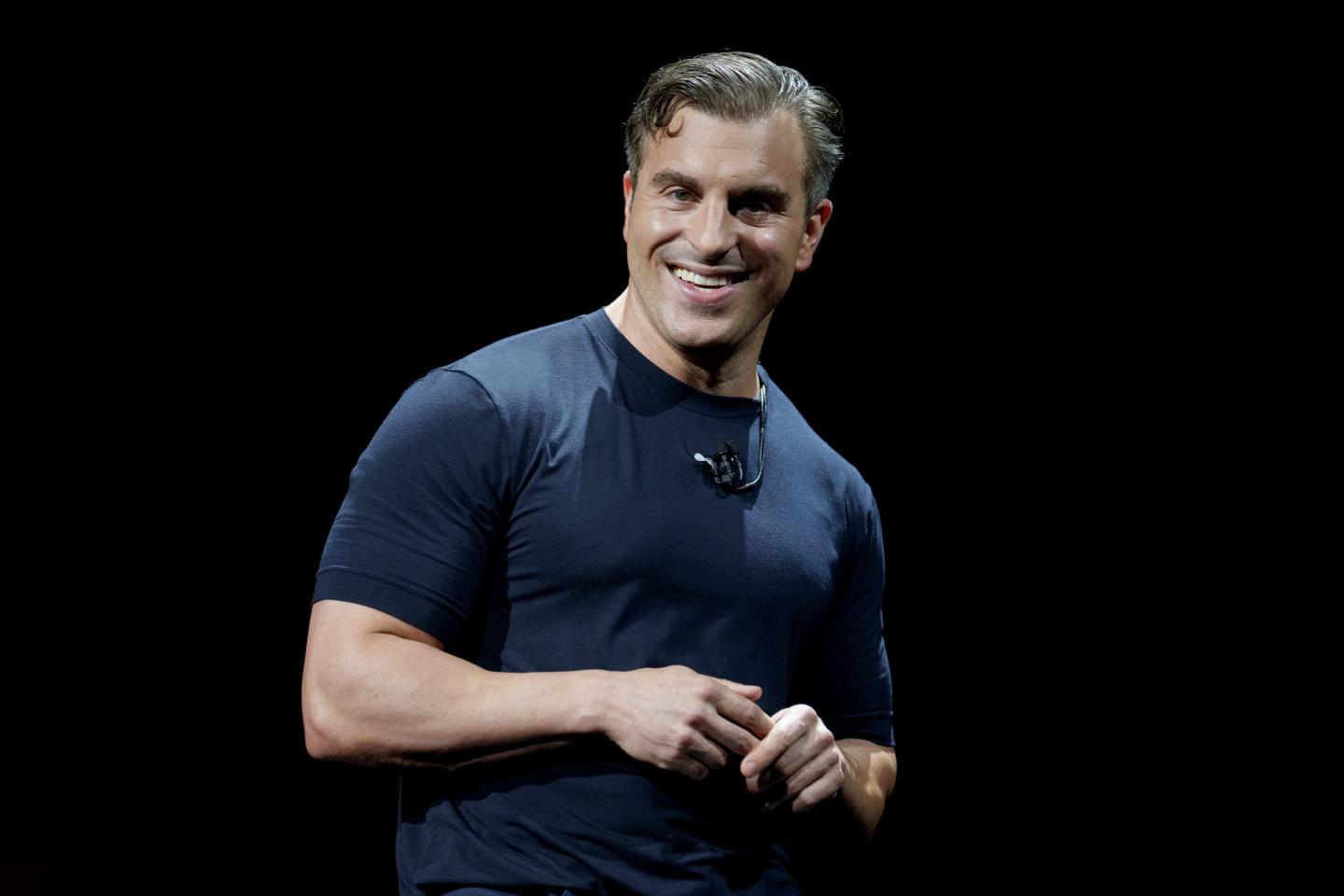 Airbnb CEO Brian Chesky during a conference in Los Angeles on Wednesday, May 1, 2024. (Photo: Eric Thayer/Bloomberg/Getty Images)