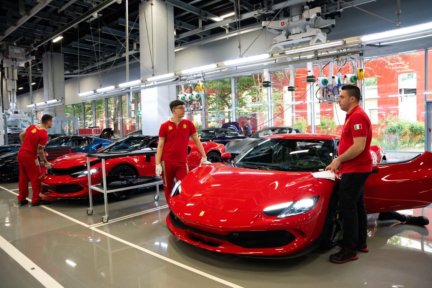 Ferrari shipments decline with China slump taking toll