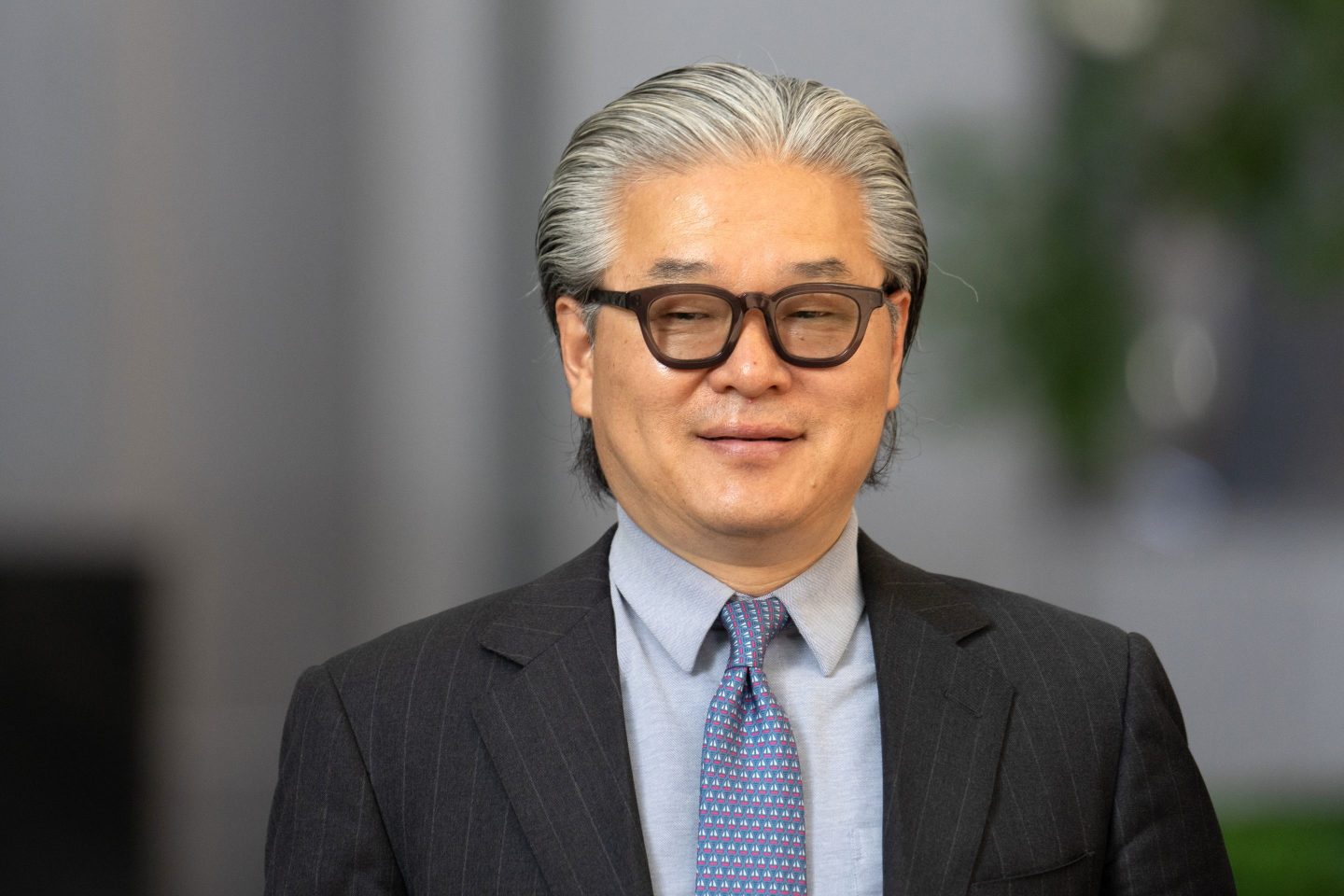 Bill Hwang, founder of Archegos Capital Management, arrives at federal court in New York