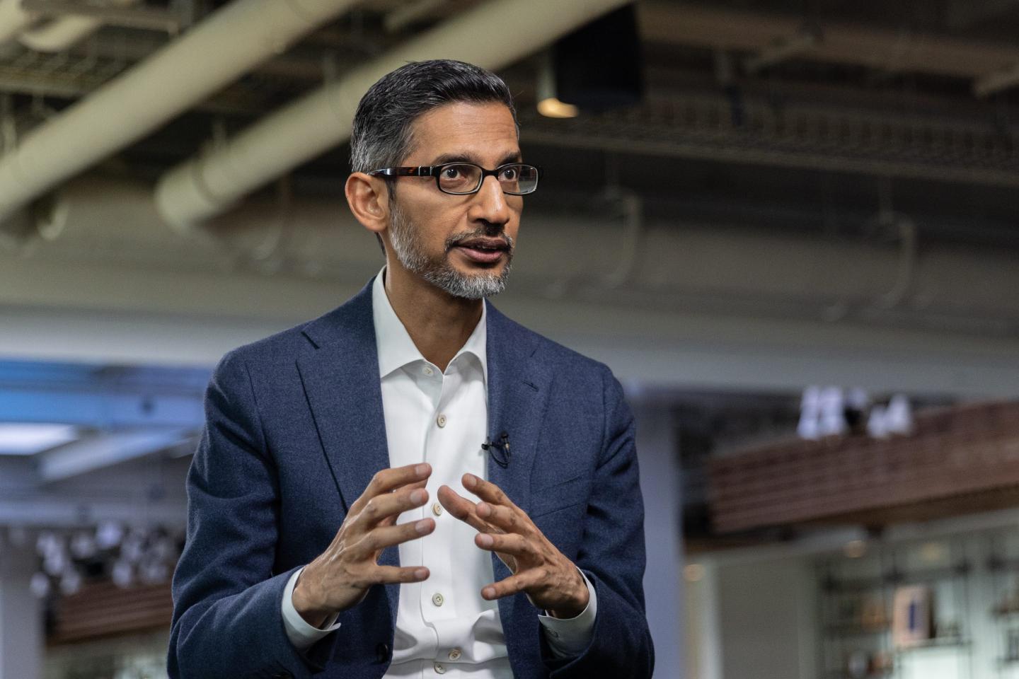 After Google’s CEO said it needs to be a ‘trusted source of information,’ its search is questioned for appearing to favor one candidate 
