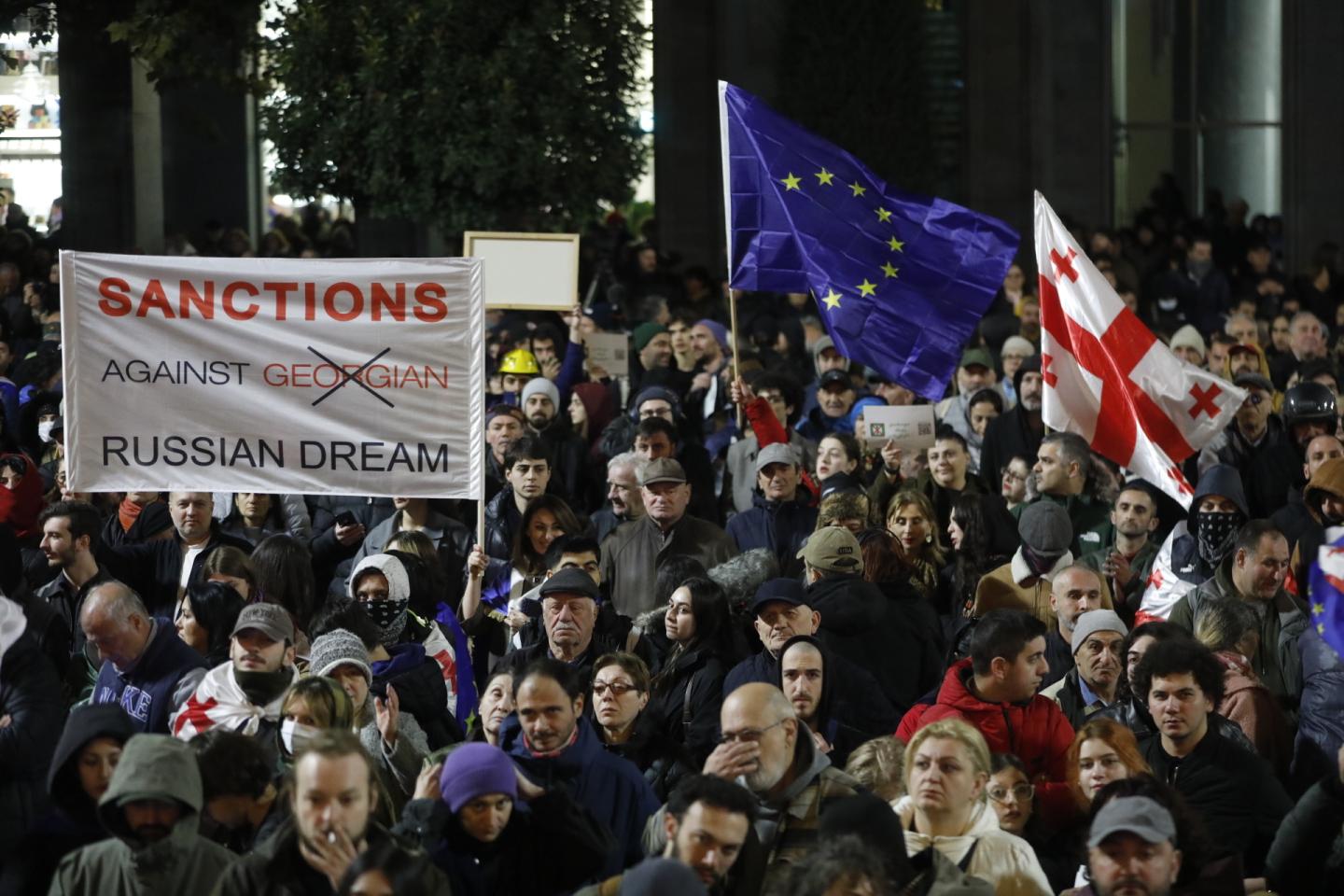 Protests are breaking out in this key European neighbor state over allegations Russia rigged its election