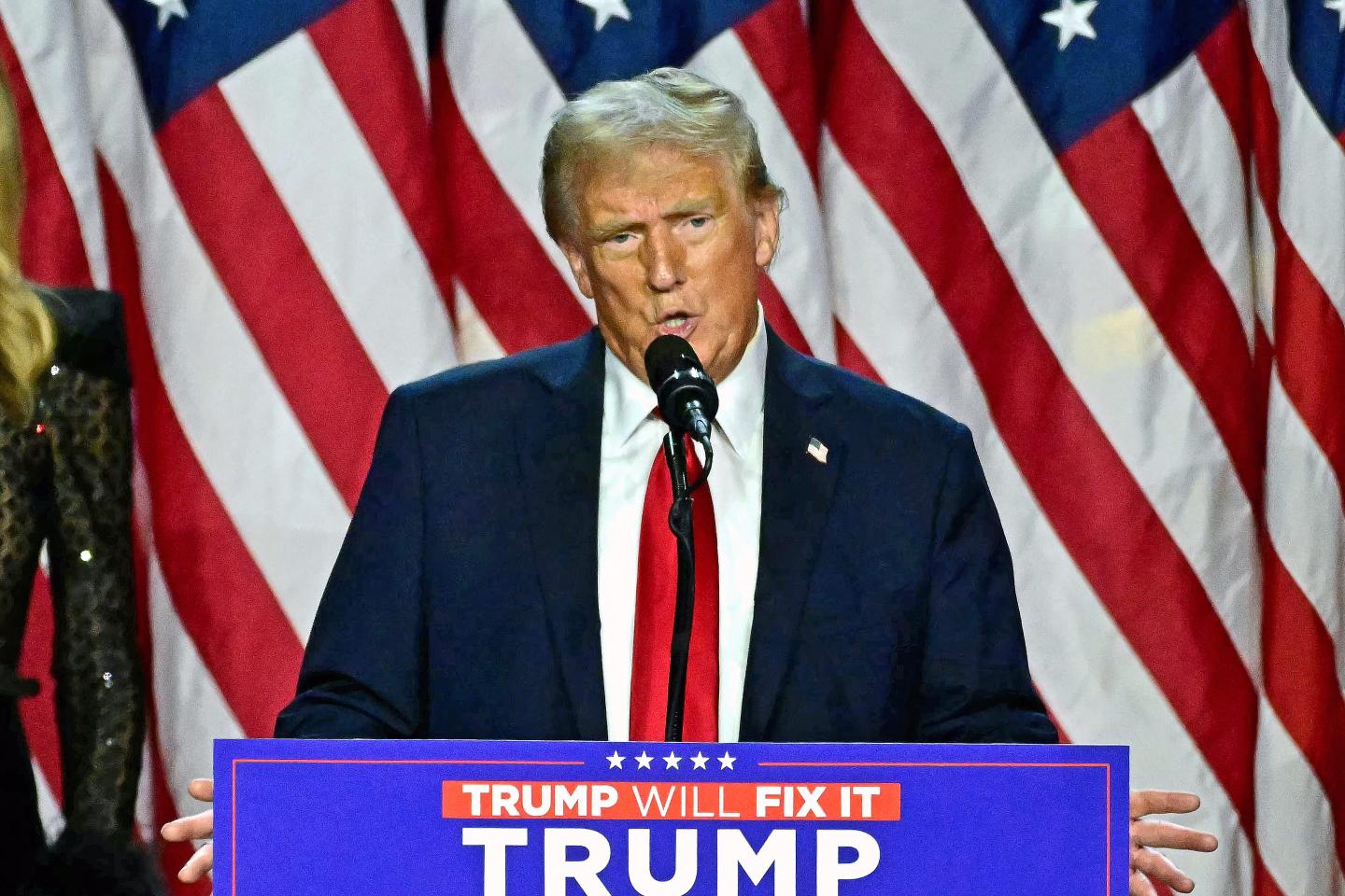 Donald Trump speaks