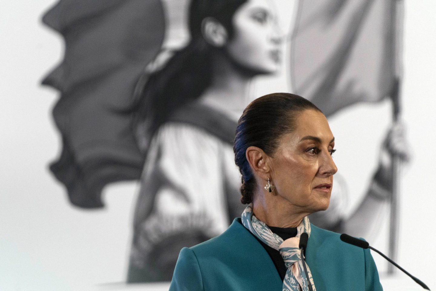 Claudia Sheinbaum, Mexico's president.