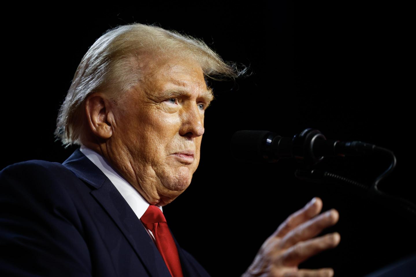 Donald Trump speaks