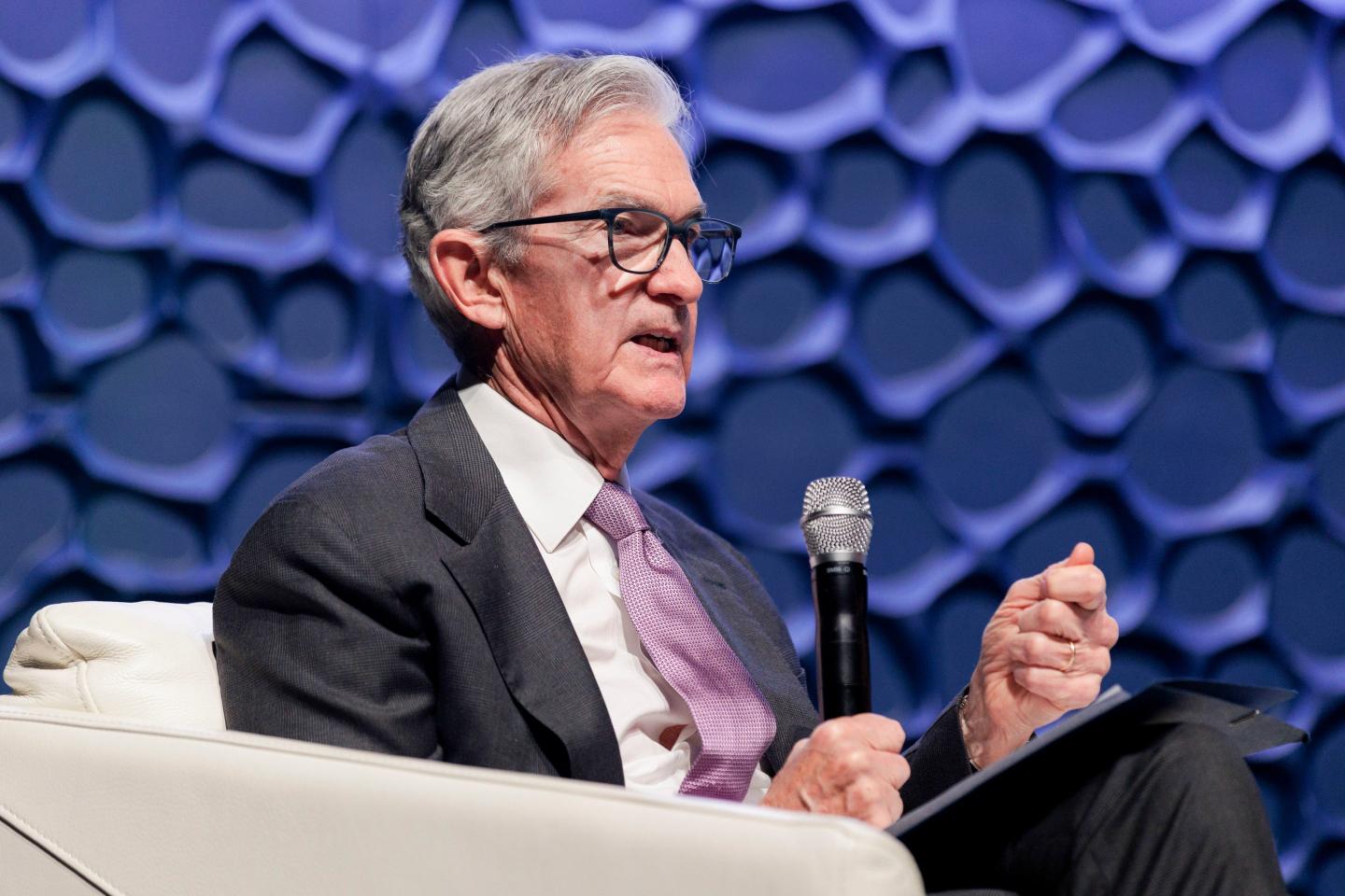 Jerome Powell, chairman of the US Federal Reserve.