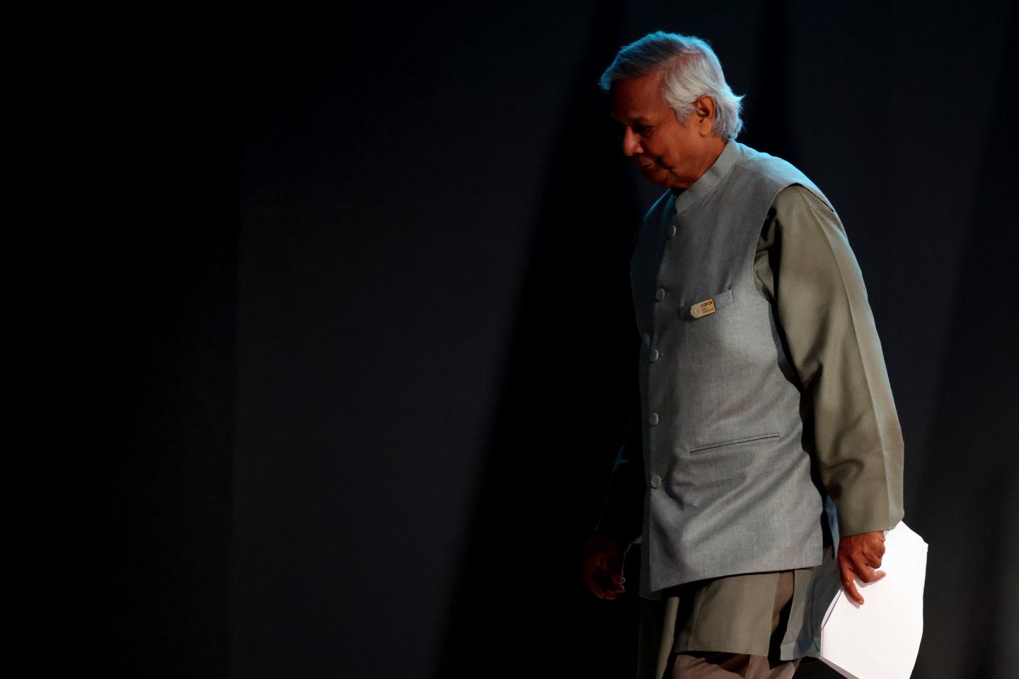Nobel laureate Muhammad Yunus, Bangladesh’s new leader, blasts COP29 as a ‘fish market’ as countries haggle for climate funds