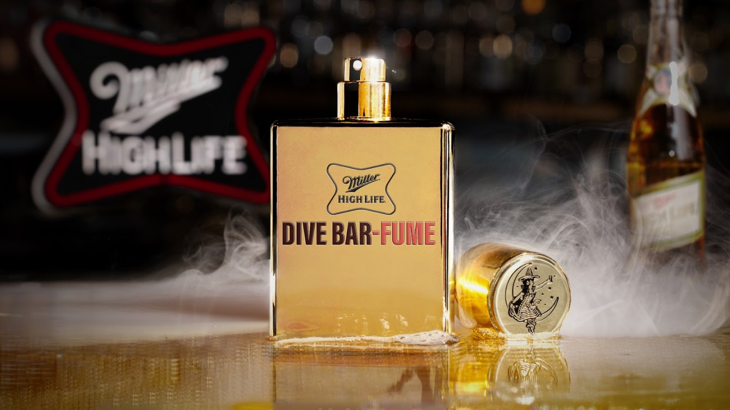 Miller High Life's cologne boasts a ... unique scent.