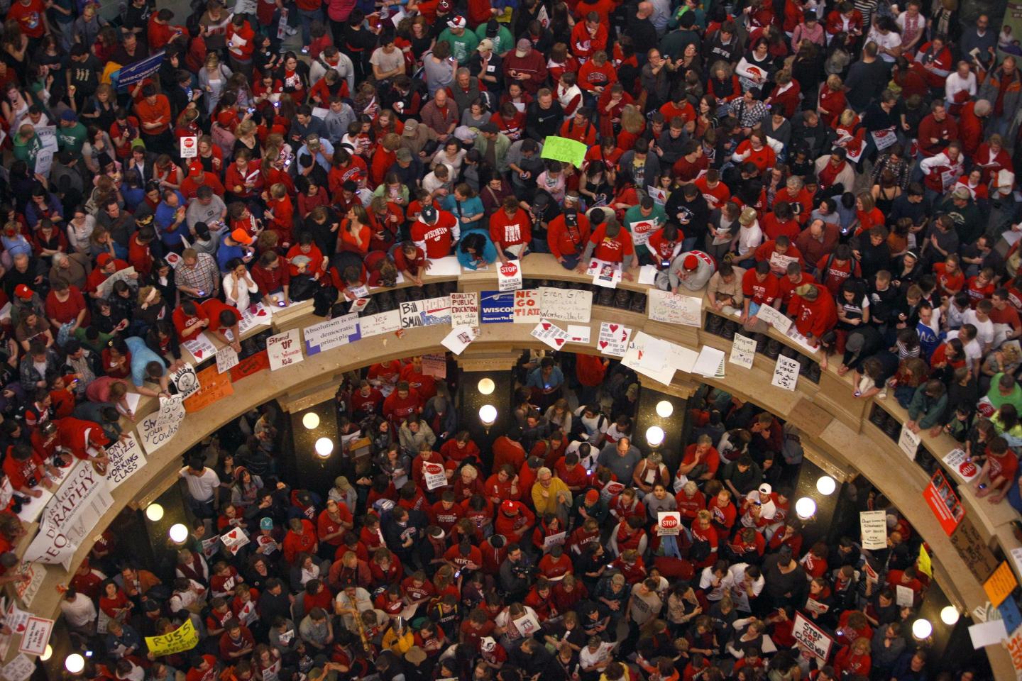 Wisconsin unions score major win with court ruling that restores collective bargaining rights lost in 2011