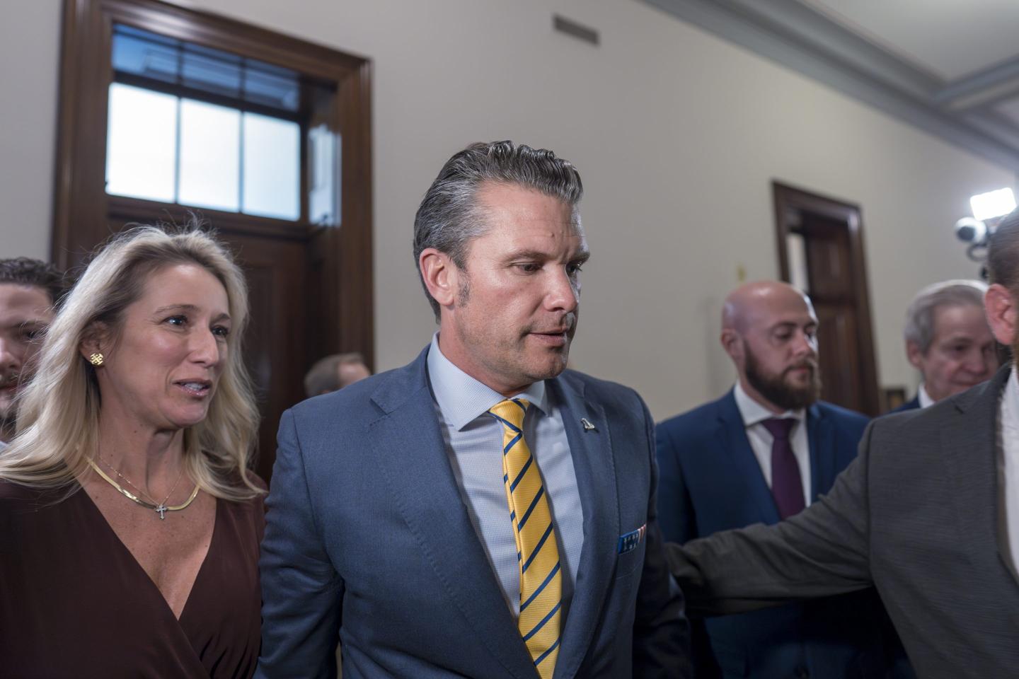 Trump defense pick Pete Hegseth faces Senate scrutiny over sexual assault and workplace alcohol use allegations